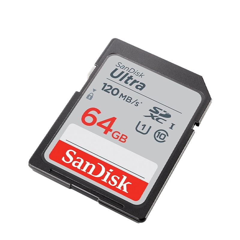 闪迪（SanDisk）64GB SD存储卡 C10 至尊高速版内存卡