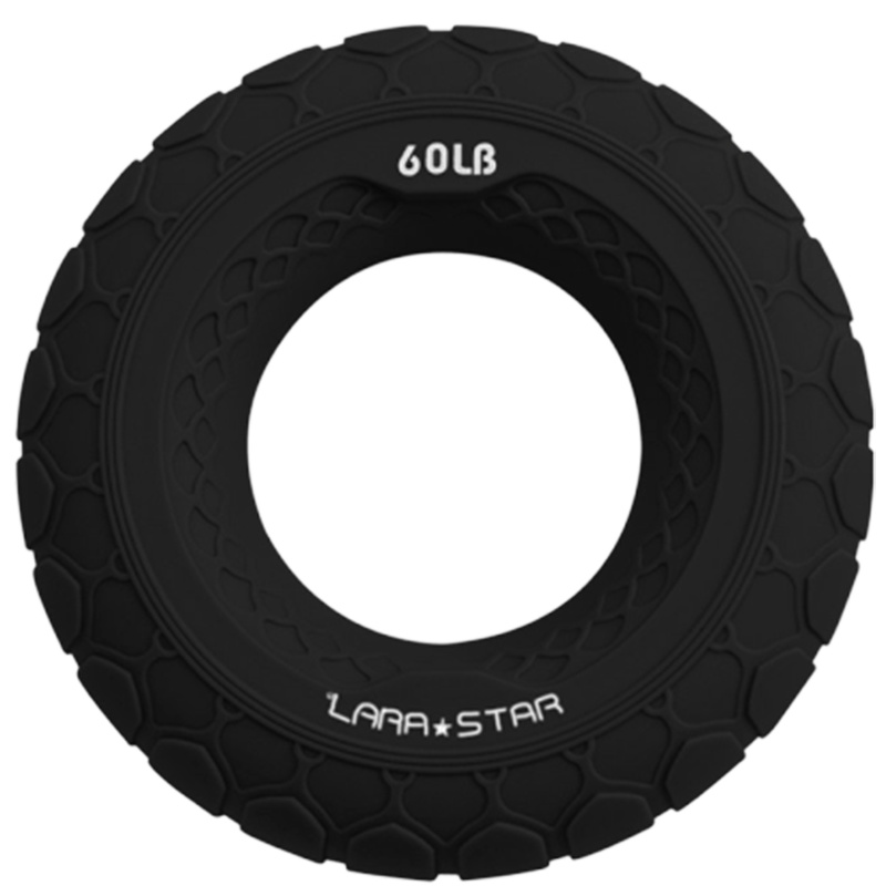 劳拉之星LS1102硅胶握力器健身握力圈练手力男女手指训练锻炼康复训练器60LB单支