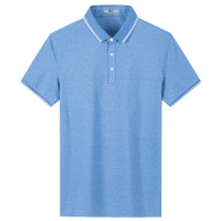 雪中飞短袖T恤男士2019夏季薄款透气翻领polo衫中青年商务休闲T恤