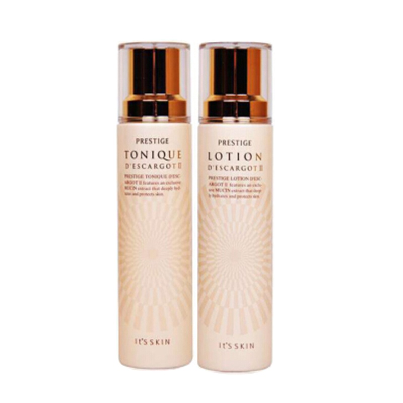 It's skin伊思蜗牛水乳套装清爽保湿补水滋润营养型水乳面部护肤套装礼盒140ml *2各种肤质通 韩国进口