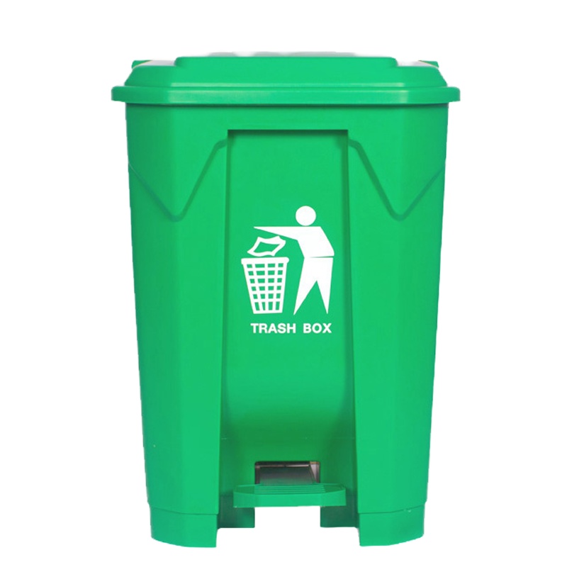 北奥 脚踏式分类垃圾桶(餐余垃圾)绿色