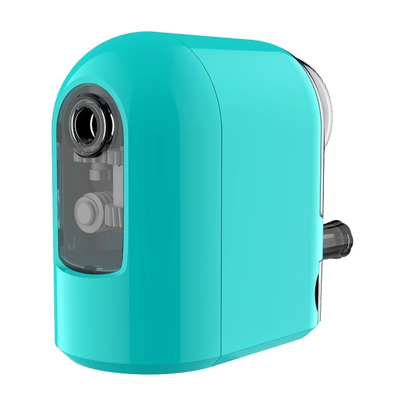 中华文具不锈钢卷笔刀削铅笔器手摇学生用多功能钻刨旋绞小学生大转笔儿童文具学习用品自动进铅机H1002