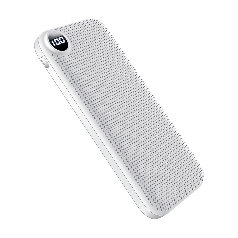 机乐堂 10000mAh大容量iPhone手机移动电源苹果安卓oppo小米vivo华为通用快充电量数显充电宝刀锋超薄便携