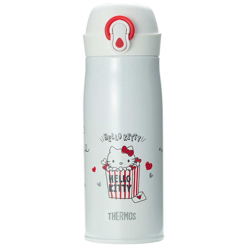 膳魔师,膳魔師(THERMOS)保温杯 TCME-400SHello Kitty系列长效保温可爱卡通便携一键开启通用