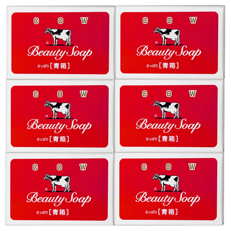 牛乳石硷 COW 美肤香皂(滋润)6入