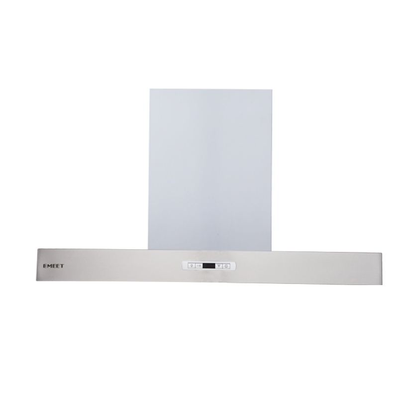 EMEET/意米特322W壁挂式油烟机90公分宽T型大吸力顶吸式抽油烟机欧式式油烟机