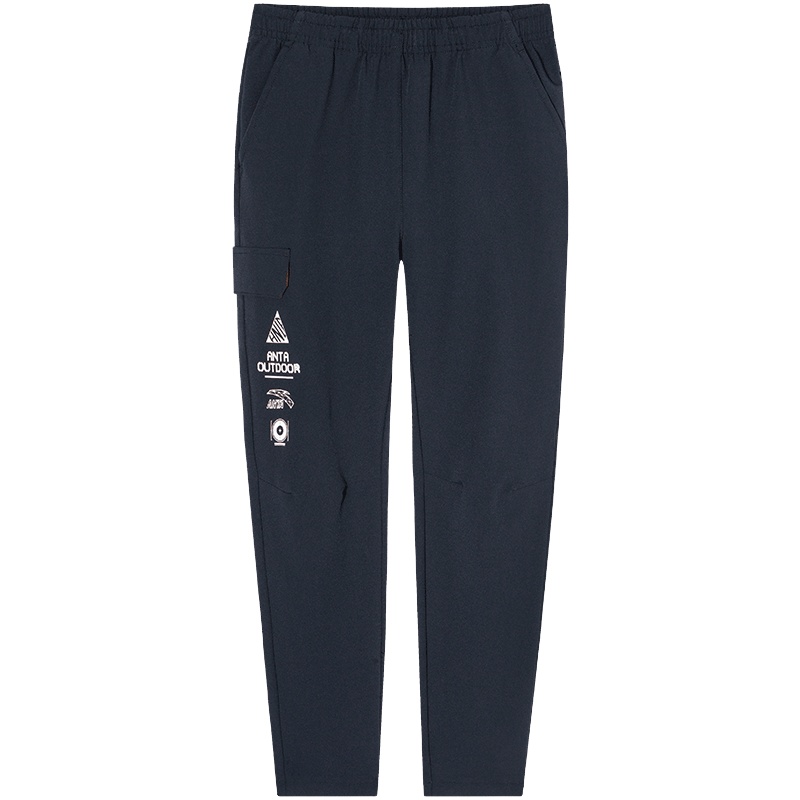 安踏(ANTA)儿童童装男大童2020春季梭织运动休闲长裤