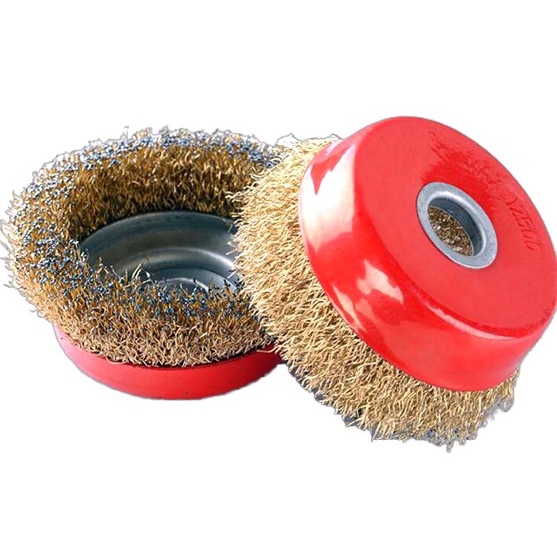 碗型加厚加密钢丝刷 100型角磨机用