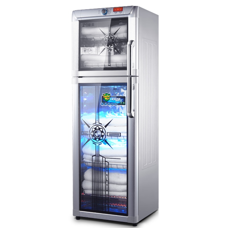 欢呼好太太 立式家用紫外线双门毛巾消毒柜ZTD198A-198L一星级商用柜式 美容院理发店衣物臭氧消毒碗柜 大容量