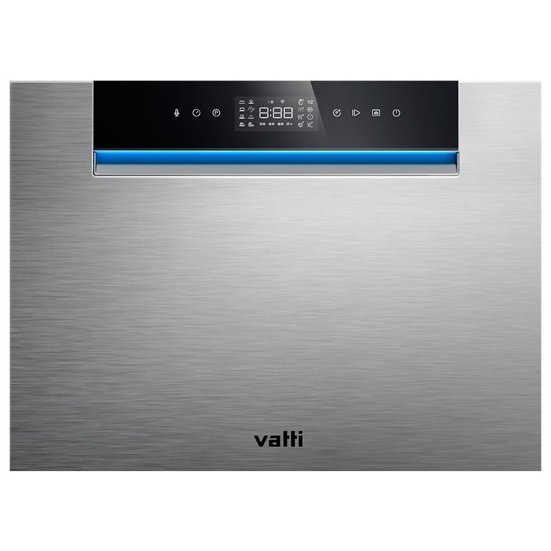华帝(vatti)洗碗机JWD8-V7 8套大容量嵌入式洗碗机 洗消烘存一体 热风烘干 8大洗涤程序 预约WiFi功能