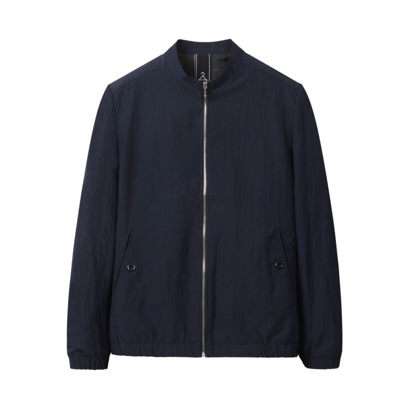 阿仕顿男装夹克春秋季时尚休闲纯色简约夹克外套男