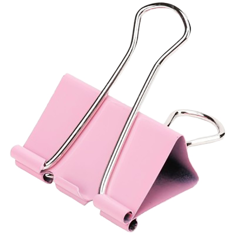 宝克(baoke) BC-1340 彩色长尾票夹 19mm