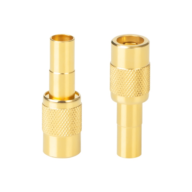 博扬 华为头2M两兆头E1接线头接线端子 DDF射频线插头同轴SYV-75-2-1电缆连接器10个装BY-SMB-K-1