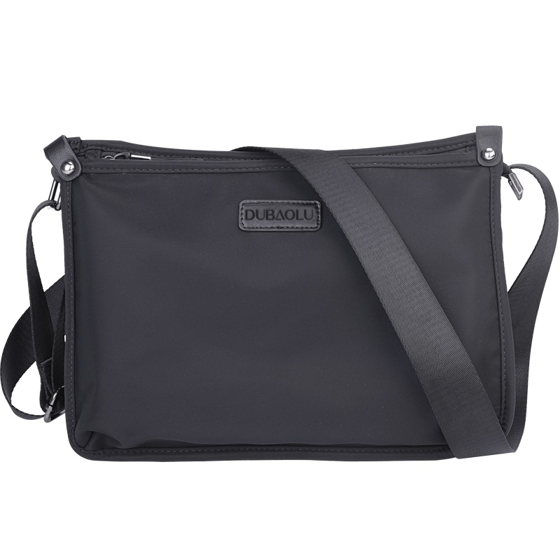 都宝路 2019新款男包横款休闲商务旅行韩版潮皮包男士包包挎包男单肩斜跨包