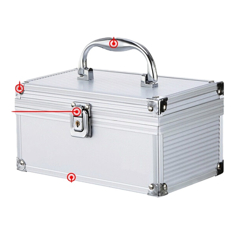 范罗士定制公章盒便携式4格