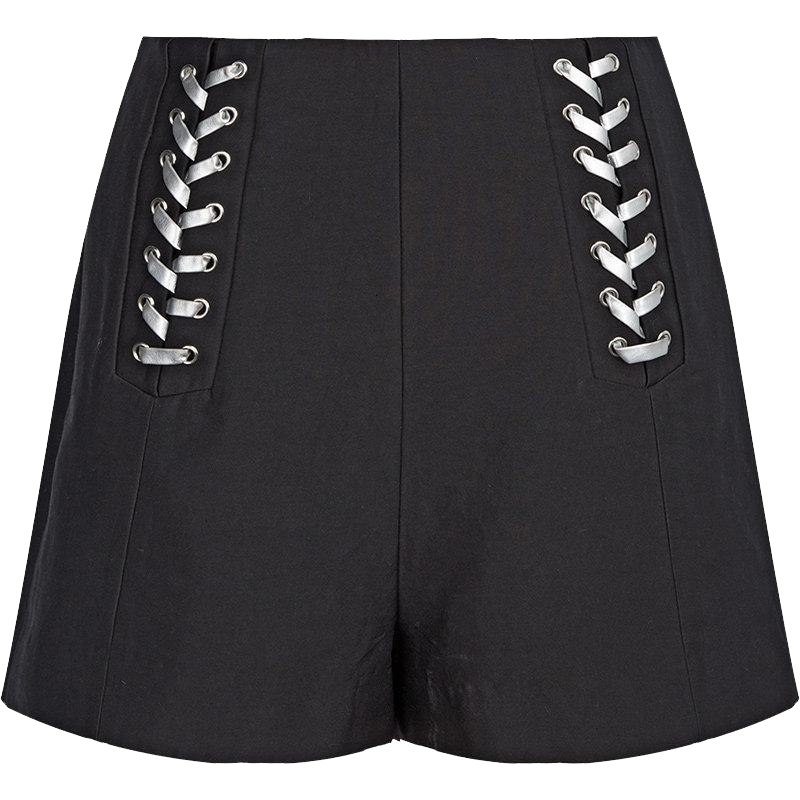 拉贝缇秋冬新款韩版百搭宽松阔腿裤短裤外穿休闲裤子女60300254