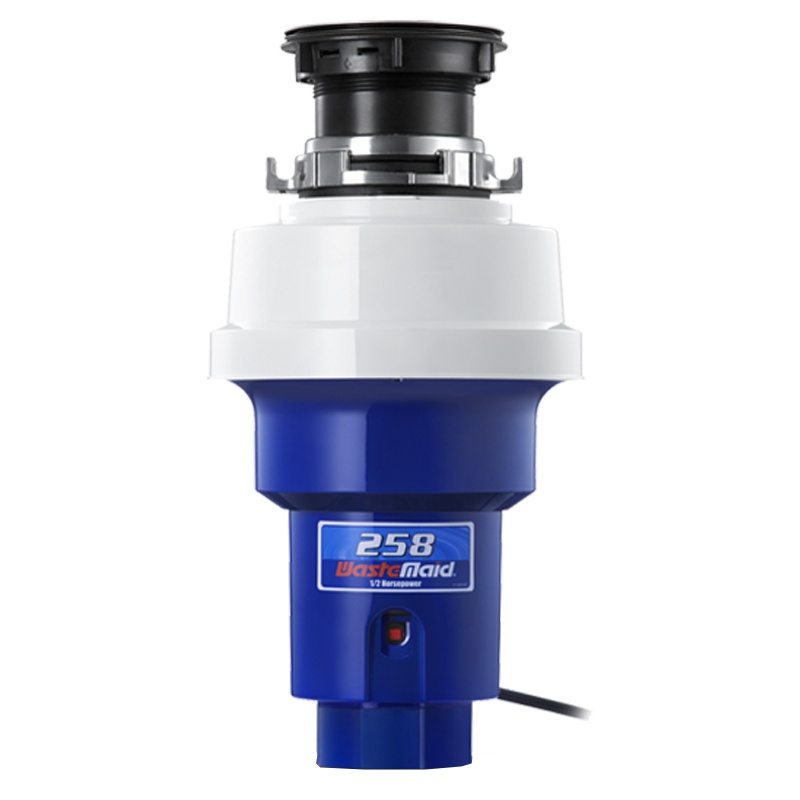 美国唯斯特姆厨房垃圾处理器家用食物厨余粉碎机五级研磨隔音降噪无线感应开关银离子抑菌技术258RS