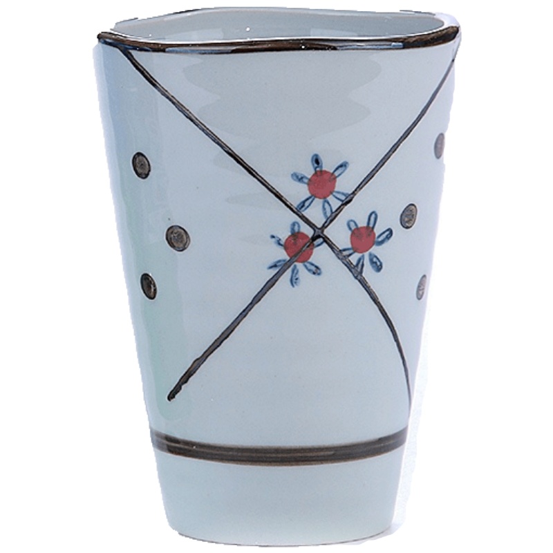 家柏饰(CORATED)日式复古手绘陶瓷杯子家用水杯茶具小茶杯泡茶杯个人单杯家居用品