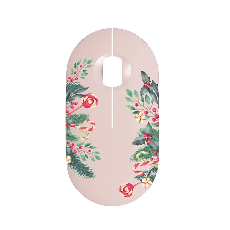 LOGITECH 羅技 PEBBLE 無線滑鼠設計款上蓋 (紅玫瑰)