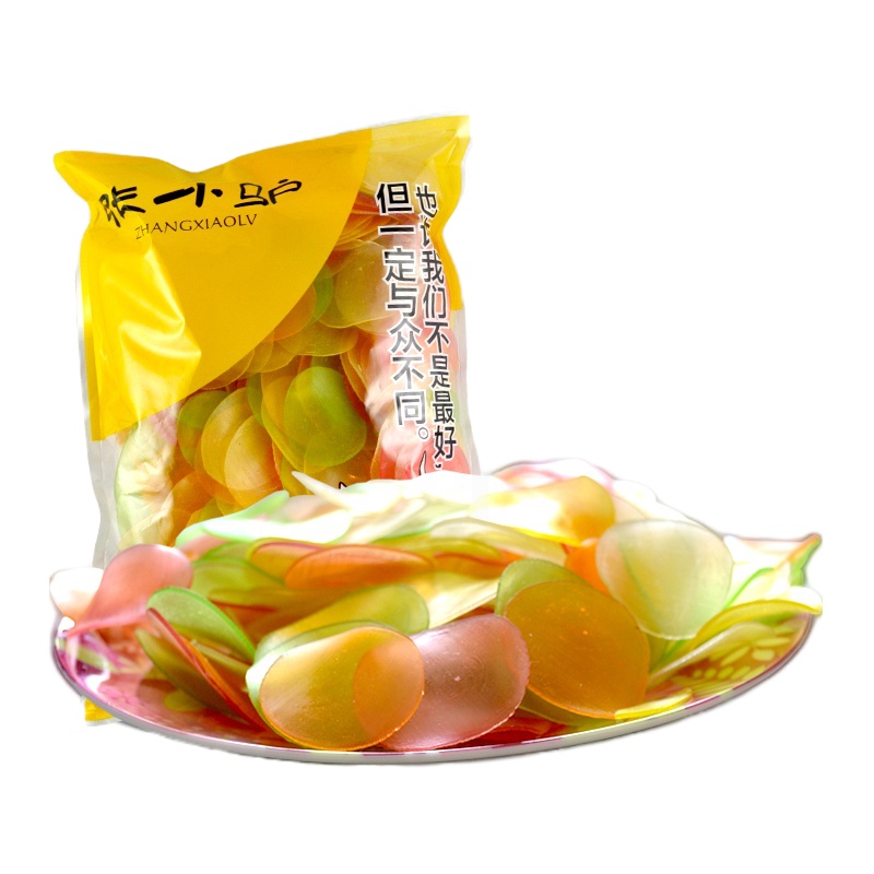 龙虾片鲜虾片自己炸油炸食品膨化特产虾片(150克/500克) 白色500克一斤装