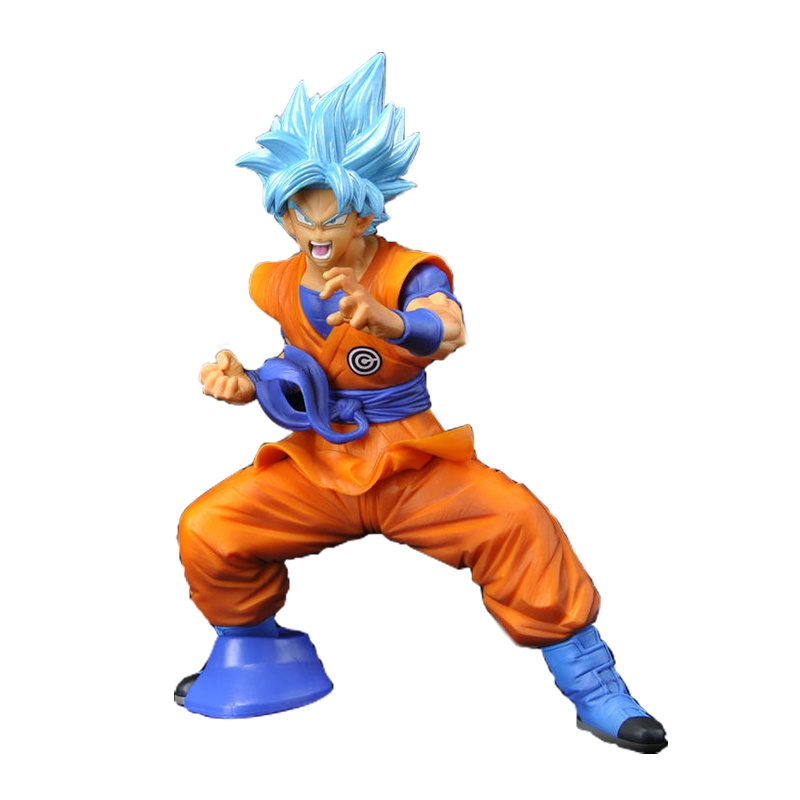 龙珠手办 超绝技巧 蓝发悟空