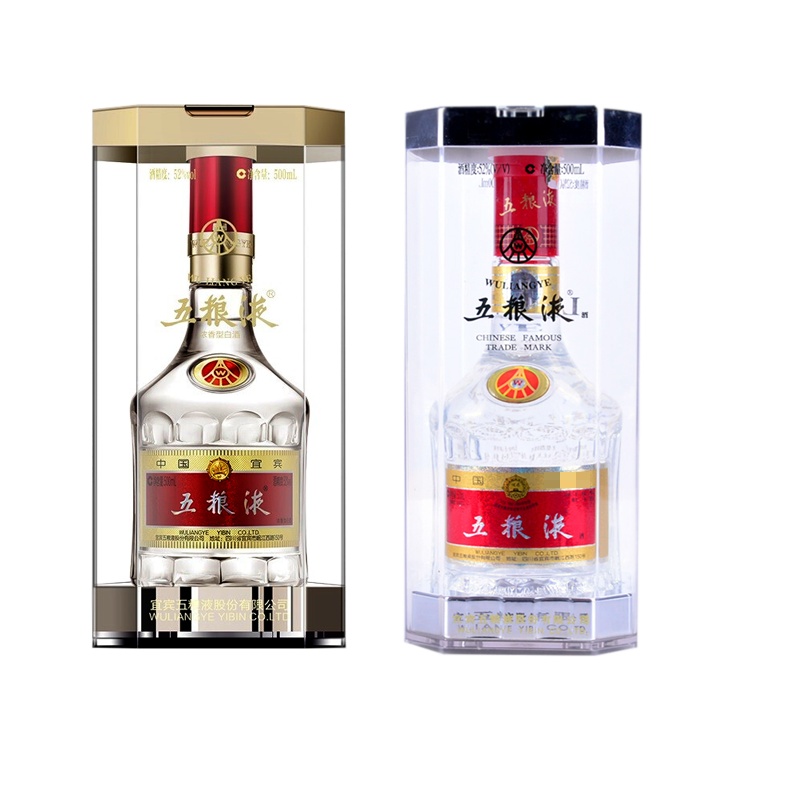 五粮液 普五 第八代 52度 500ml*3瓶 + 五粮液 2009年 52度 500ml