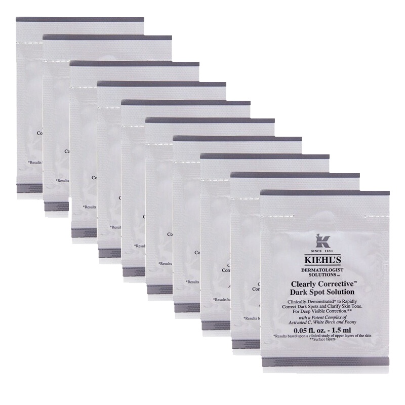 科颜氏kiehls新集焕白均衡亮肤精华液1.5ml*10