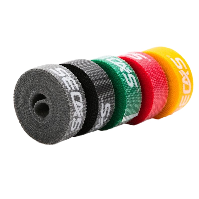 电脑理线带魔术贴捆扎绑线带耳机数据充电线收纳扣自粘式机箱电源鼠标键盘网线整理固定集线器缠绕束线带1.5cm*2