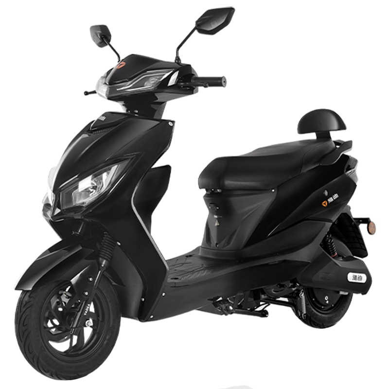 雅迪新款锐翼电动车60V20A豪华电摩时尚代步轻便电瓶车 20A锐翼新亮黑(石墨烯电池)