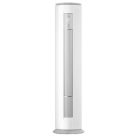 美的（Midea）变频空调柜机 大2匹 三级新能效 家用智能圆柱立式空调 KFR-51LW/N8MJA3