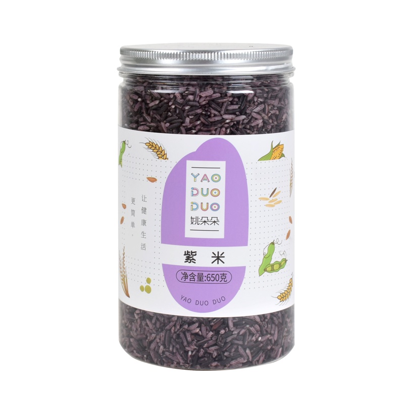 姚朵朵紫米650g*1罐