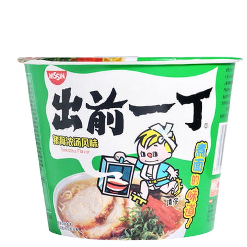 出前一丁桶面猪骨浓汤110G