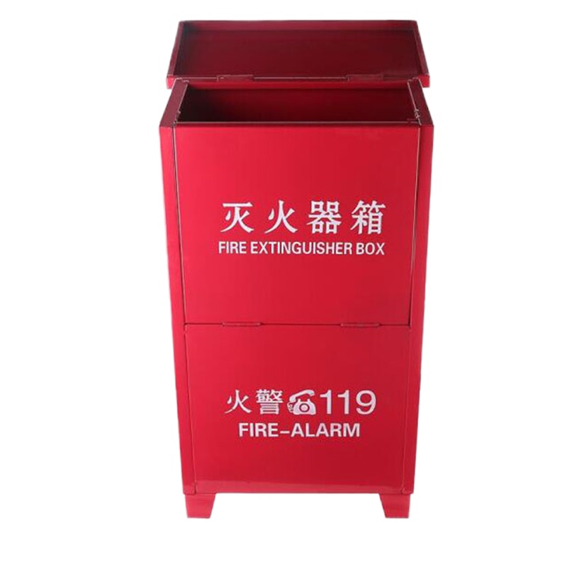 神龙 灭火器箱加厚型 消防箱 可放置3/4/5公斤干粉灭火器 2/3L水基型灭火器两具 SL52A型