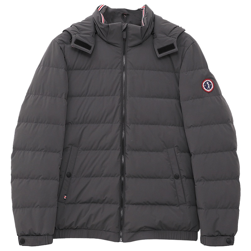 GOLF/高尔夫冬季新款经典多色常规款保暖连帽羽绒服男士羽绒服