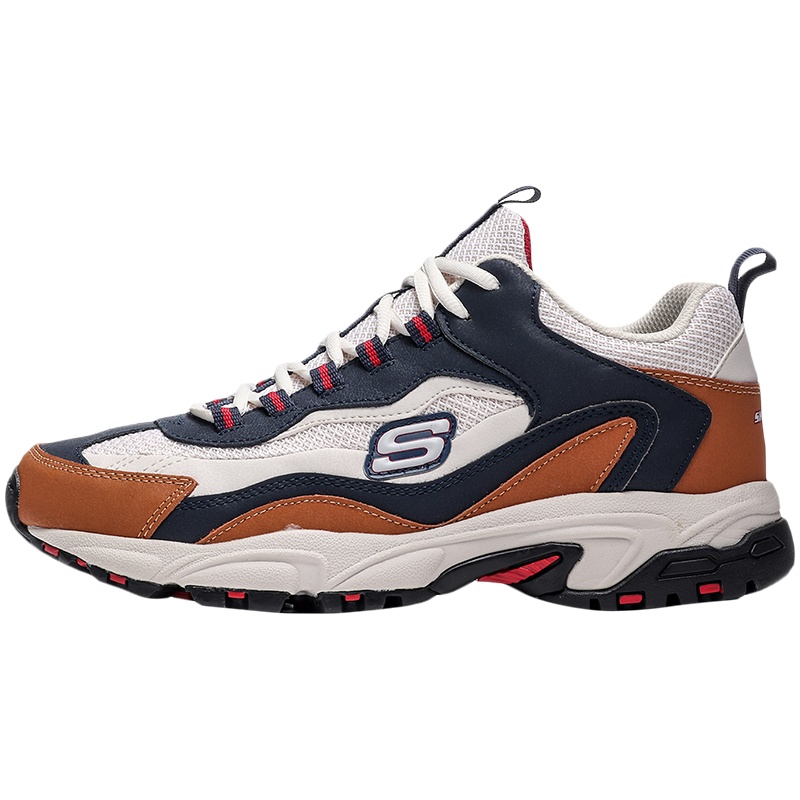 斯凯奇男鞋熊猫鞋复古撞色厚底老爹鞋休闲运动鞋51918