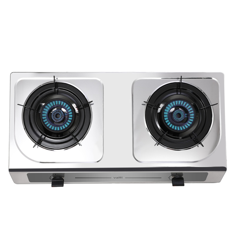 华帝(vatti)4.2kW火力燃气灶液化气台式双眼灶厨房家用不锈钢双旋稳焰童锁保护多档调节i10013T