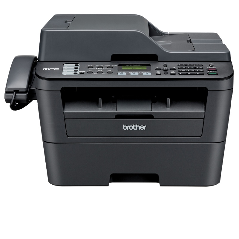 兄弟MFC-7880DN 黑白激光多功能一体机（打印、复印、扫描、传真、有线网络、双面打印）