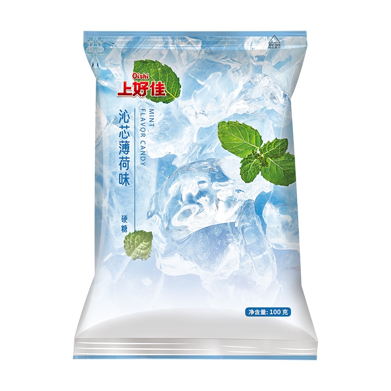 上好佳 硬糖 薄荷味 100g 休闲聚会零食