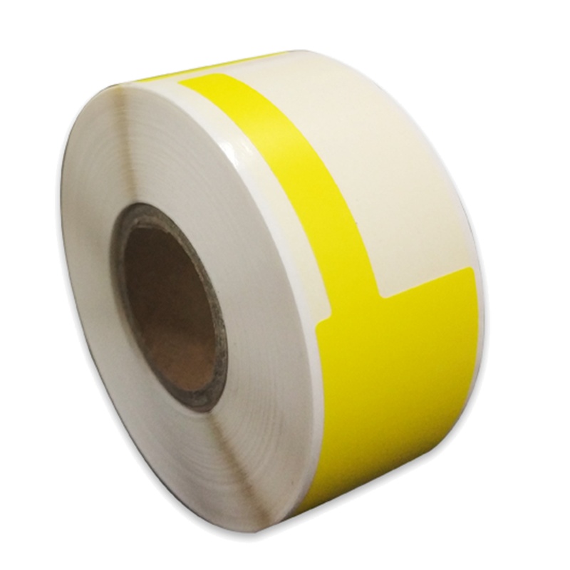 开仰 不干胶标签纸线缆标签38*25+40mm/200片/卷 绿色(单位:卷)