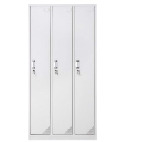 尊号 更衣柜员工柜储物柜铁皮柜存包柜鞋柜碗柜三门更衣柜 三门衣帽柜(0.8板材)