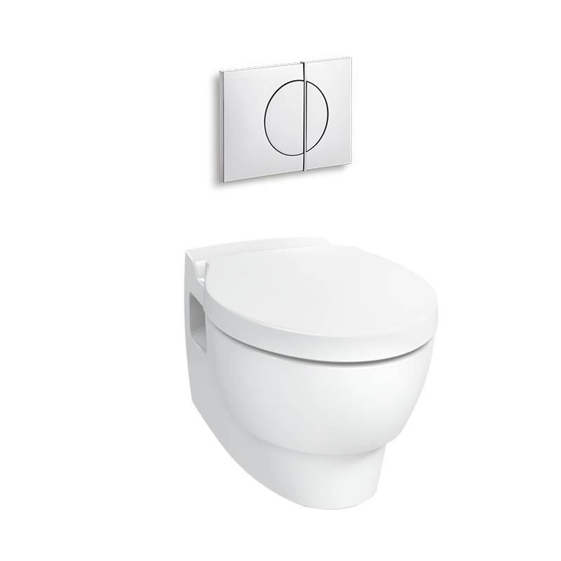 科勒壁挂马桶墙排入墙式家用悬挂式智能马桶隐藏式水箱坐便器24720