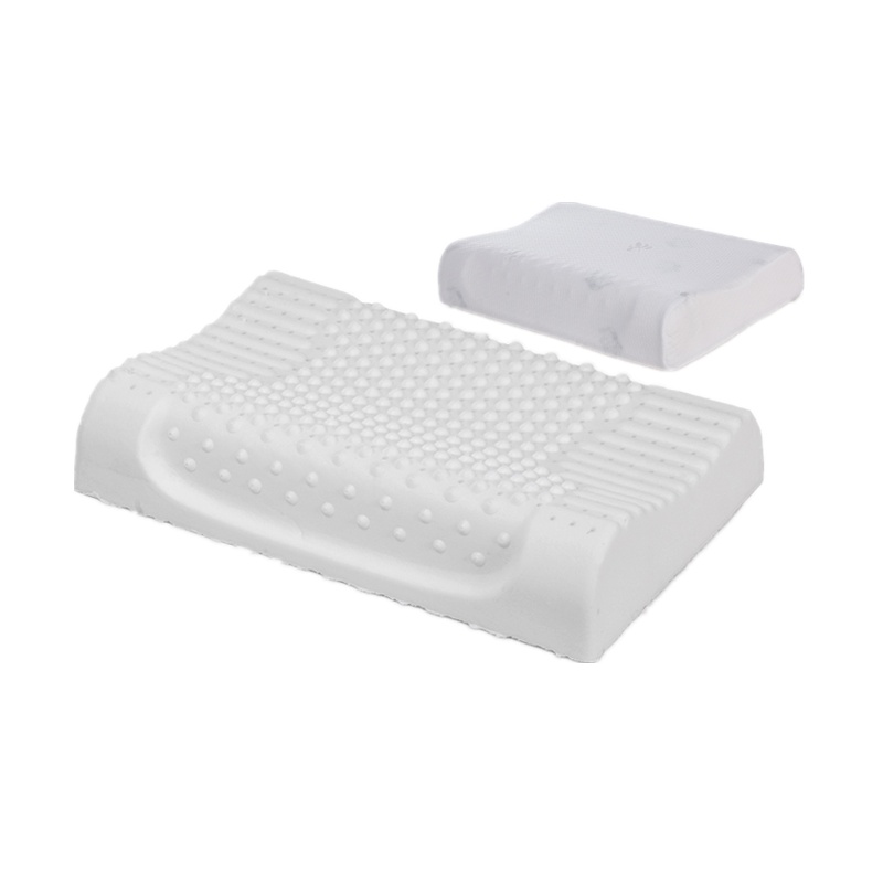 南极人(NanJiren)家纺 泰国乳胶枕头单人双人学生护颈椎枕单只/一对装成人家用记忆枕芯