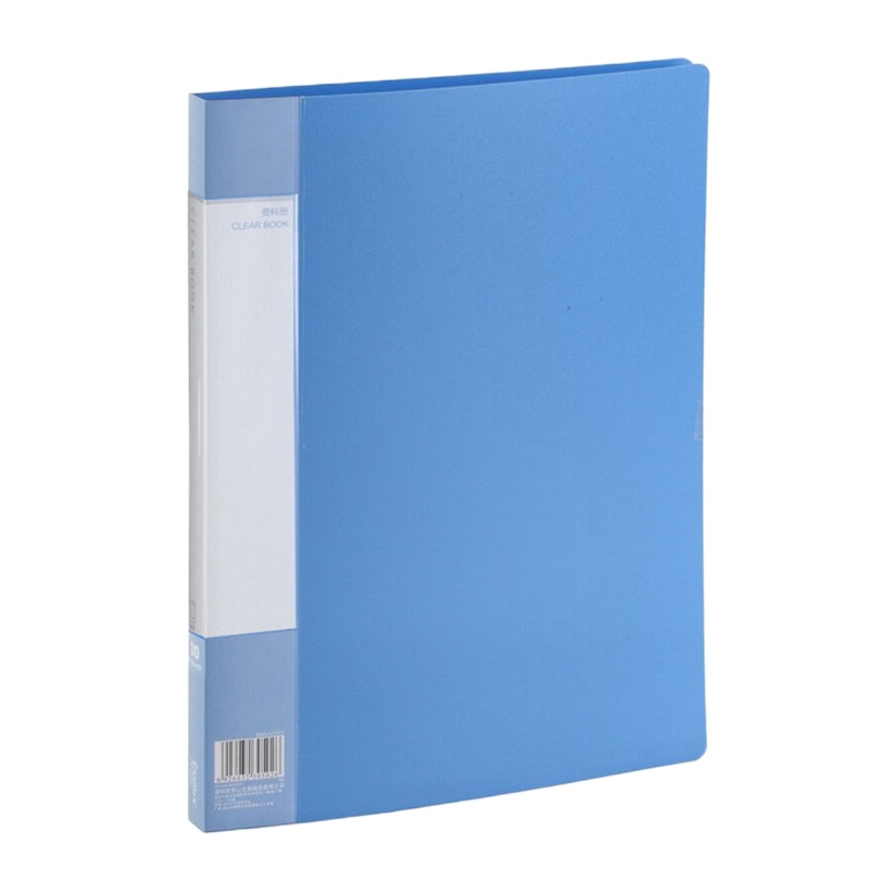 齐心 PF30AK A4 资料册 蓝 50033