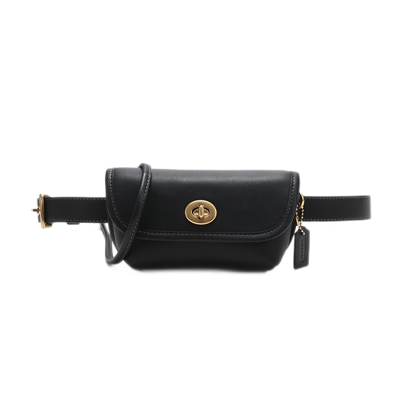 蔻驰（COACH）奢侈品专柜款女士腰包时尚简约休闲斜挎包单肩包315 B4BK