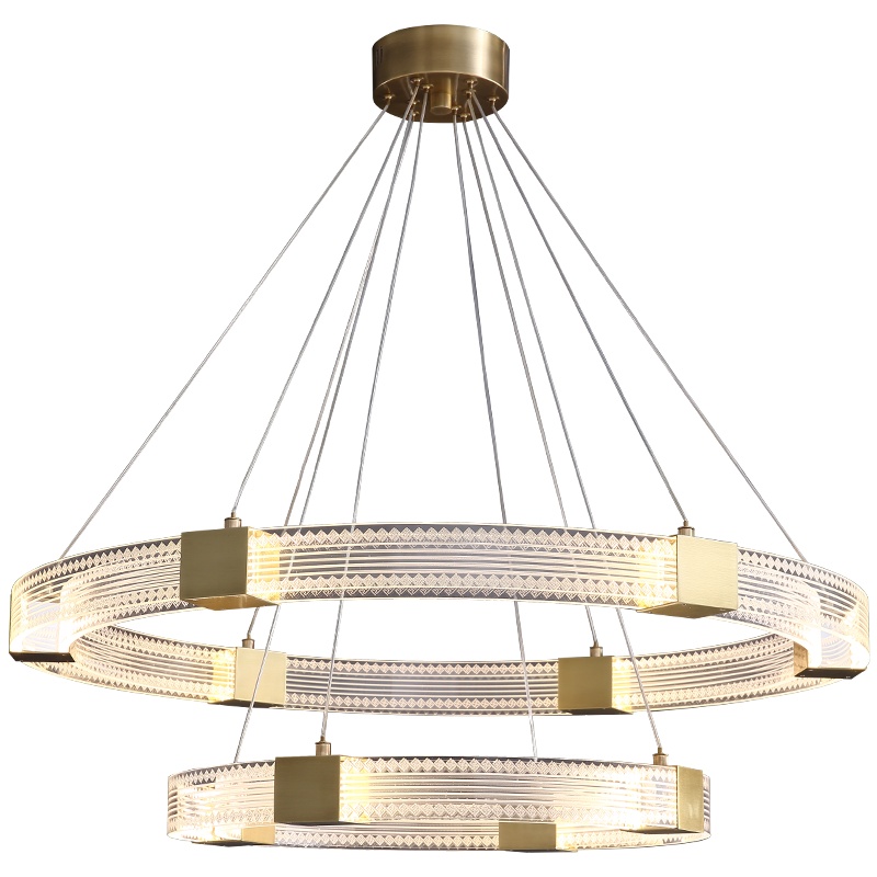 铜影 北欧客厅吊灯客厅灯餐厅灯大气卧室灯现代简约灯具LSP9007