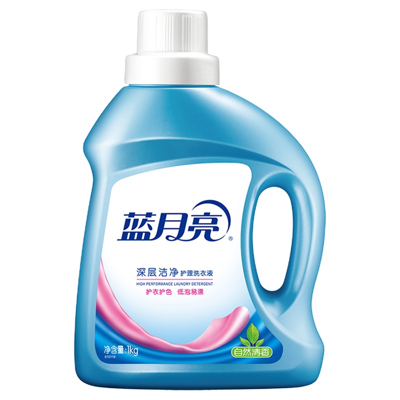 蓝月亮 洗衣液1kg瓶装 自然清香味深层洁净