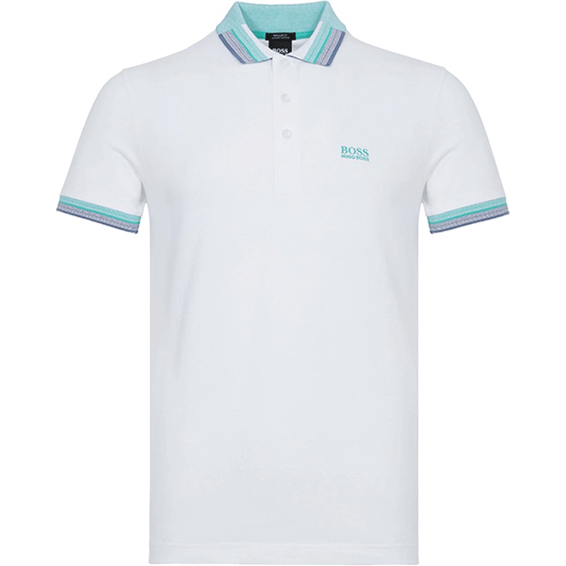 HUGO BOSS 雨果博斯 男款棉质短袖POLO衫 50410513