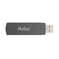 朗科（Netac）U681 高速360旋转车载金属U盘/ 加密闪存盘32G USB3.0