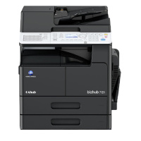 柯尼卡美能达Bizhub 7121i A3黑白多功能复合机标配(输稿器+单纸盒+工作柜)