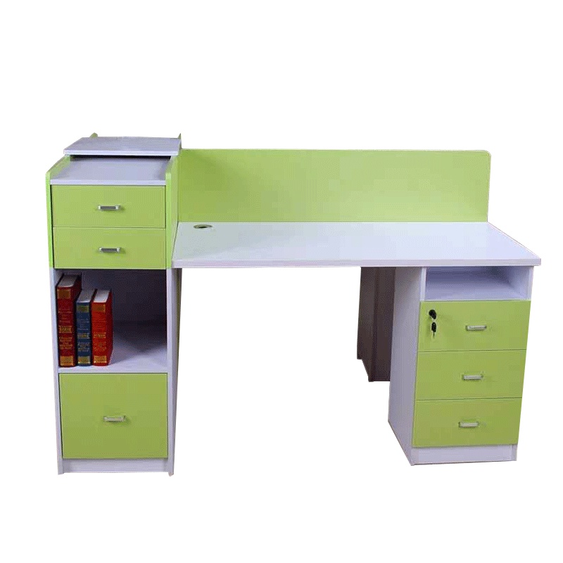 三能 办公家具办公桌职员电脑桌椅组合简约现代单双人位员工卡座多人位屏风隔断